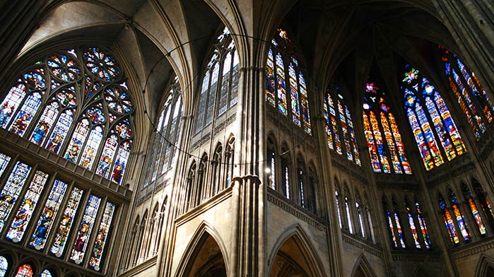 L'arco a sesto acuto, la caratteristica dell'architettura gotica