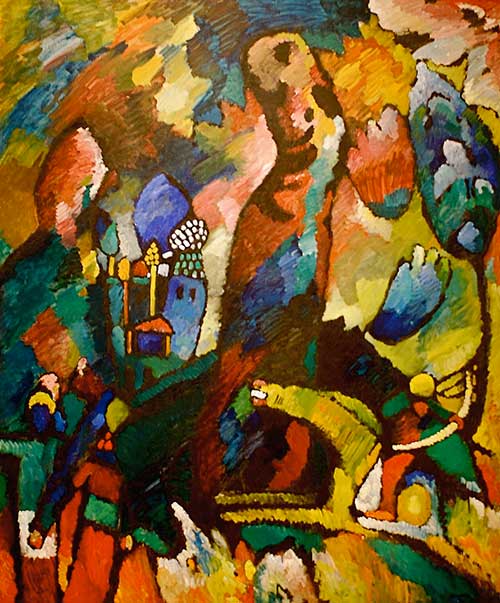 Wassilij Kandinskij - Quadro con arciere