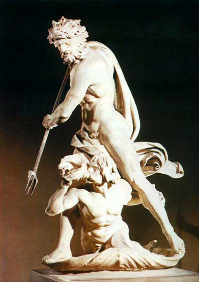 Gian Lorenzo Bernini, Nettuno e Tritone, 1620, Victoria and Albert Museum, Londra 