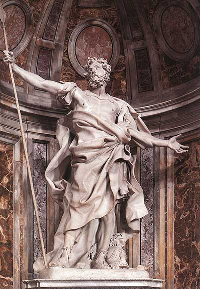 Gian Lorenzo Bernini, San Longino, 1624-1635, Basilica di San Pietro in Vaticano