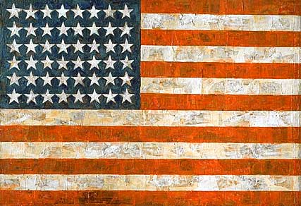 Jasper Johns - "Flag" - 1955 