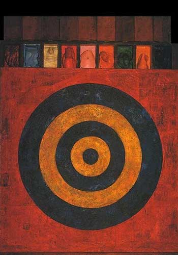 Jasper Johns - "Bersaglio"