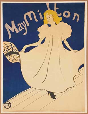 Henri de Toulouse-Lautrec - Poster pubblicitario per May Milton - 1895 circa 