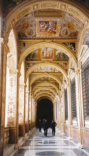 Raffaello, Loggia di Raffaello, 1518-1519, ciclo di affreschi, Città del Vaticano, Musei Vaticani