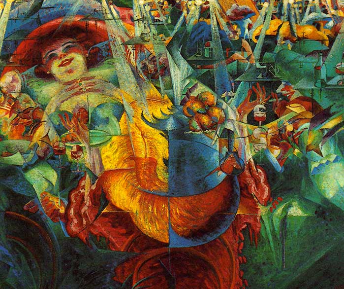 Umberto Boccioni - "La risata" - 1911