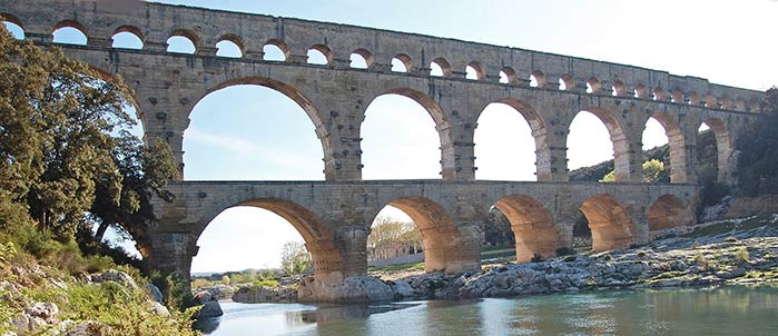 Gli acquedotti erano una delle opere d'ingegno più mirabili di tutta Roma