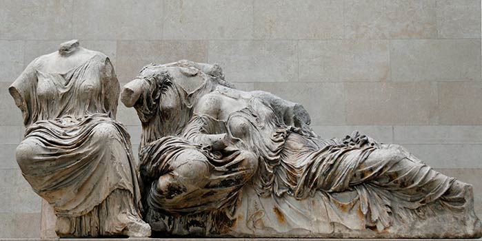 La mano di Fidia, uno dei più grandi scultori greci dell'antichità
