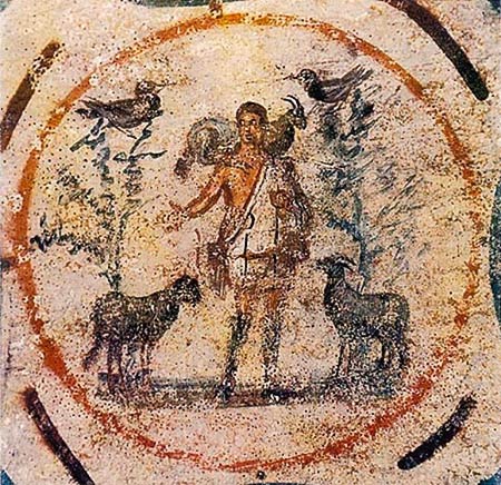 Il Buon Pastore, una delle tante allegorie del Cristo nell'arte paleocristiana
