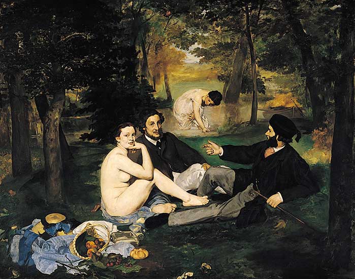 Edouard Manet - Colazione sull'erba - 1863
