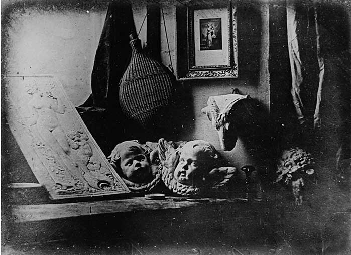 Louis Jacques Mandé Daguerre - L'Atelier dell'artista - 1837