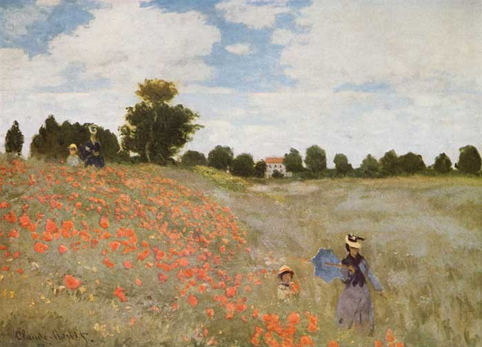 Claude Monet - I Papaveri - 1873