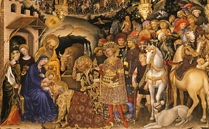 Nella prima arte del medioevo il Cristo è raffigurato come un re