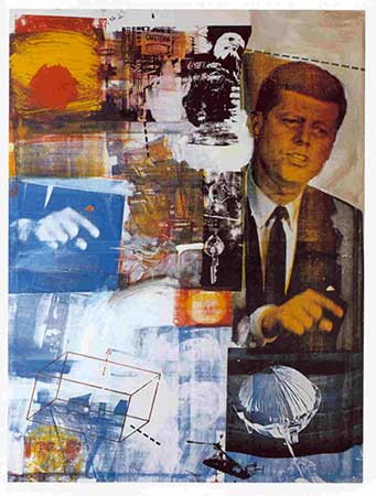 Robert Rauschenberg - "Story" - 1964