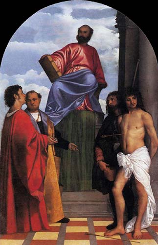 "San Marco in trono" 