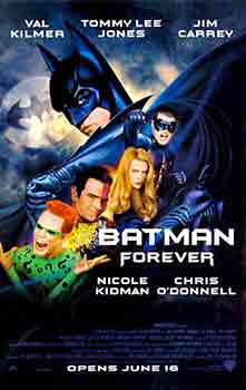 Locandina storica di "Batman Forever"