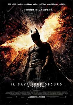 Locandina storica di "Il Cavaliere Oscuro - il ritorno"