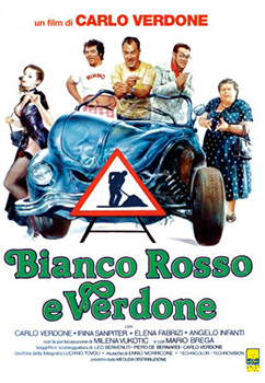 Locandina di "Bianco, rosso e Verdone"