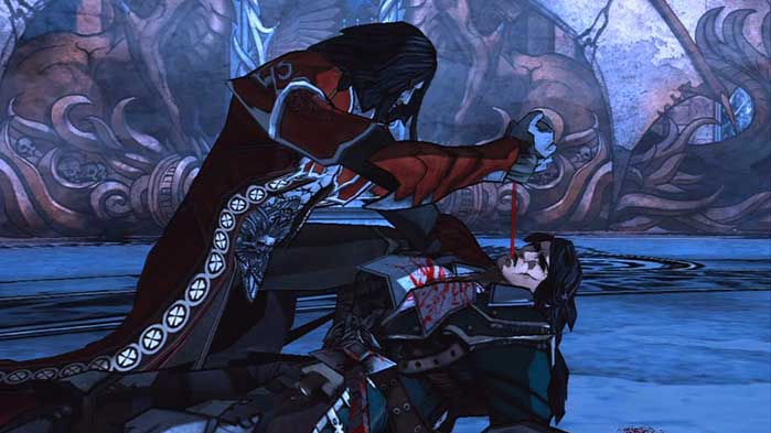 Dracula e Trevor Belmont