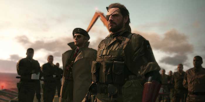 Venom Snake e Kazuhira Miller assieme ai nuovi Diamond Dogs