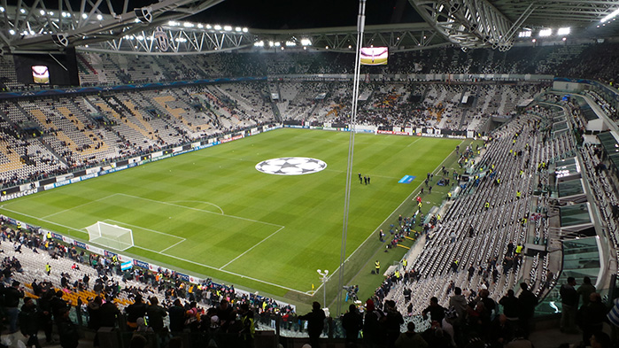 Lo Juventus Stadium, un tipo stadio di calcio