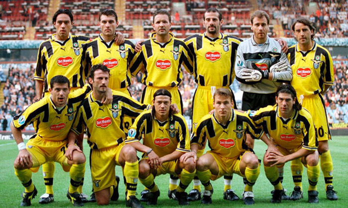 La S.S. Lazio stagione 1998/1999, una delle più forti squadre degli anni '90