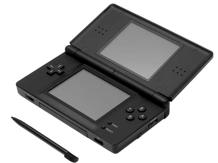 Il Nintendo DS Lite, versione nero