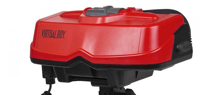 Il Virtual Boy, prima console (non troppo) portatile dotata di stereoscopia 3D