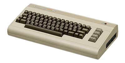 Il Commodore 64, uno dei primi home computer e campione di vendite in tutto il mondo