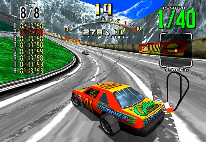 "Daytona USA", l'arcade più prolifico di tutti gli anni '90, enorme successo di SEGA