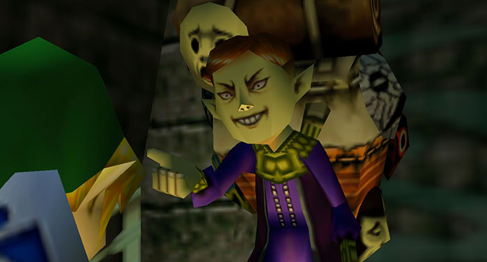 "Majora's Mask" del 2000 per Nintendo 64