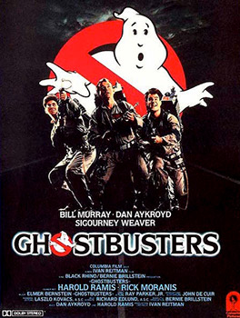 Locandina storica di "Ghostbusters"
