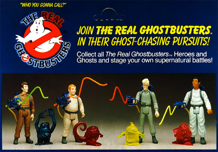 The Real Ghostbusters, serie di giocattoli della Kenner basati sul film