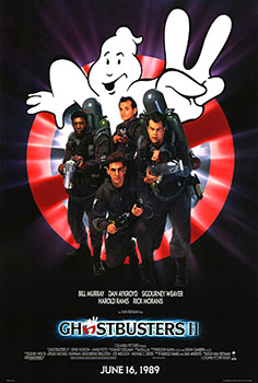 Locandina storica di "Ghostbusters II"