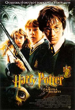Locandina di "Harry Potter e la camera dei segreti"