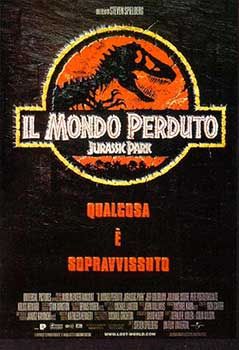 Locandina di il mondo perduto - jurassic park