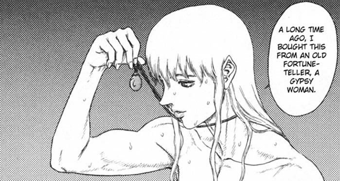 Griffith con il suo bejelit scarlatto