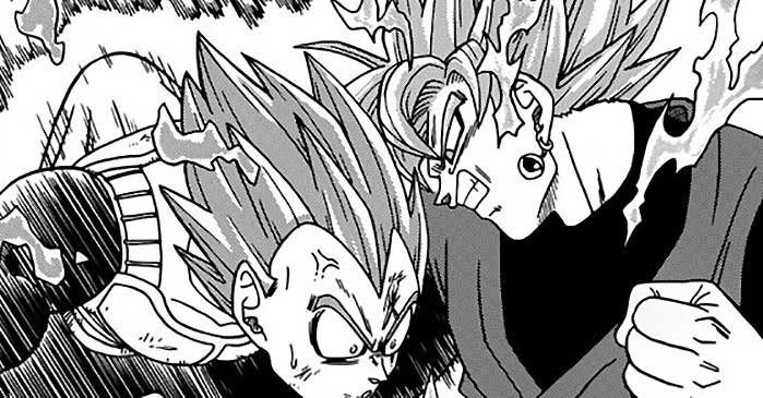 Vegeta contro Black Goku