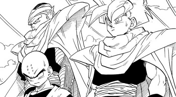 Piccolo, Crilin e Gohan pronti per il Cell Game