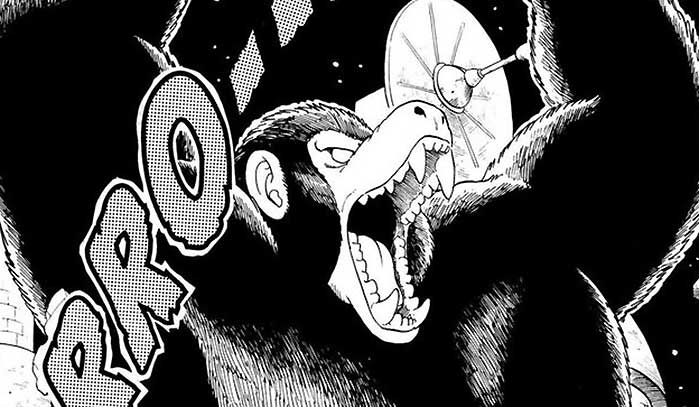 Goku trasformato in Oozaru