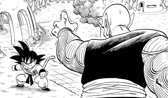 Goku contro il Grande Mago Piccolo