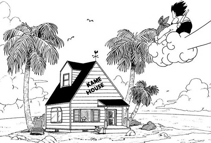 La Kame House del maestro Muten