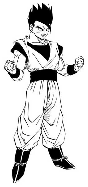 Son Gohan, il potente figlio primogenito di Goku