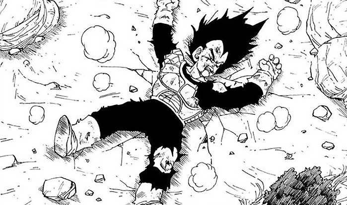 La sconfitta di Vegeta