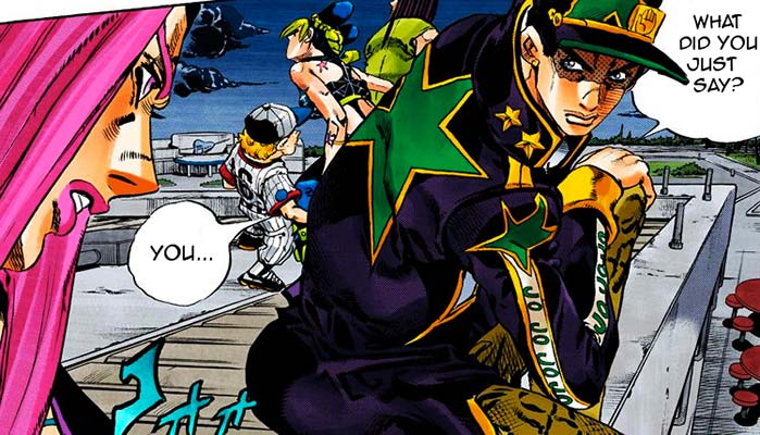 Jotaro Kujo, quasi cinquantenne ma in grandissima forma