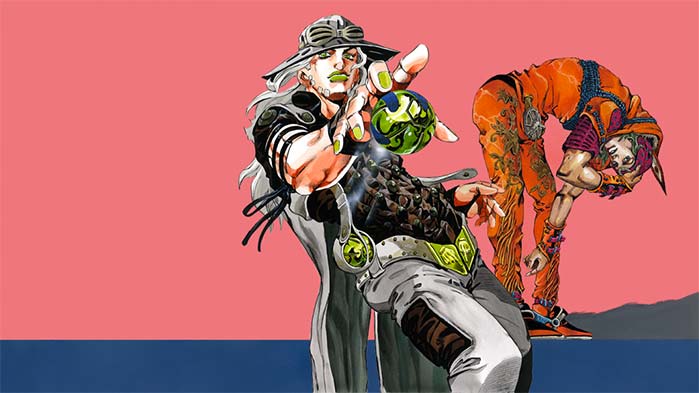 Gyro Zeppeli e Johnny Joestar, i protagonisti della serie