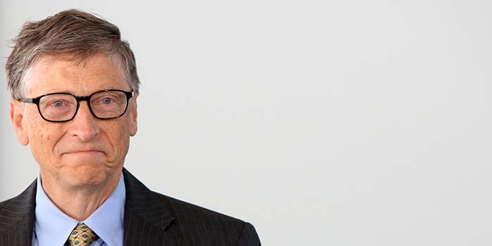Bill Gates in età avanzata: l'uomo più ricco del mondo, magnate e filantropo internazionale