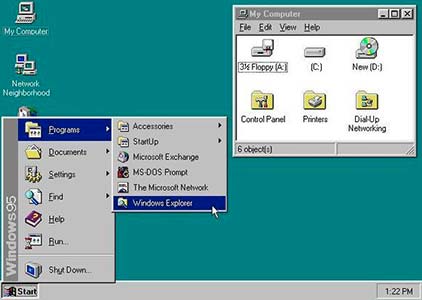 Windows diventa Sistema Operativo: benvenuto Windows 95