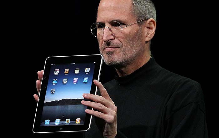 iPad Steve Jobs