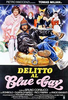 Locandina di "Delitto al Blue Gay"
