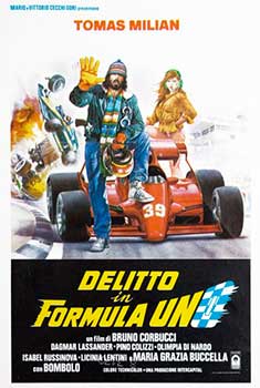 Locandina di "Delitto in Formula Uno"